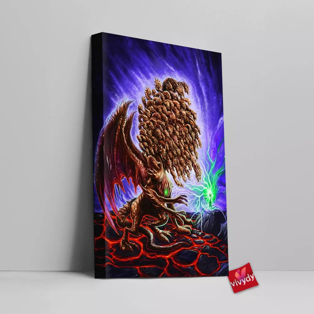 Epic Dragon Canvas Wall Art