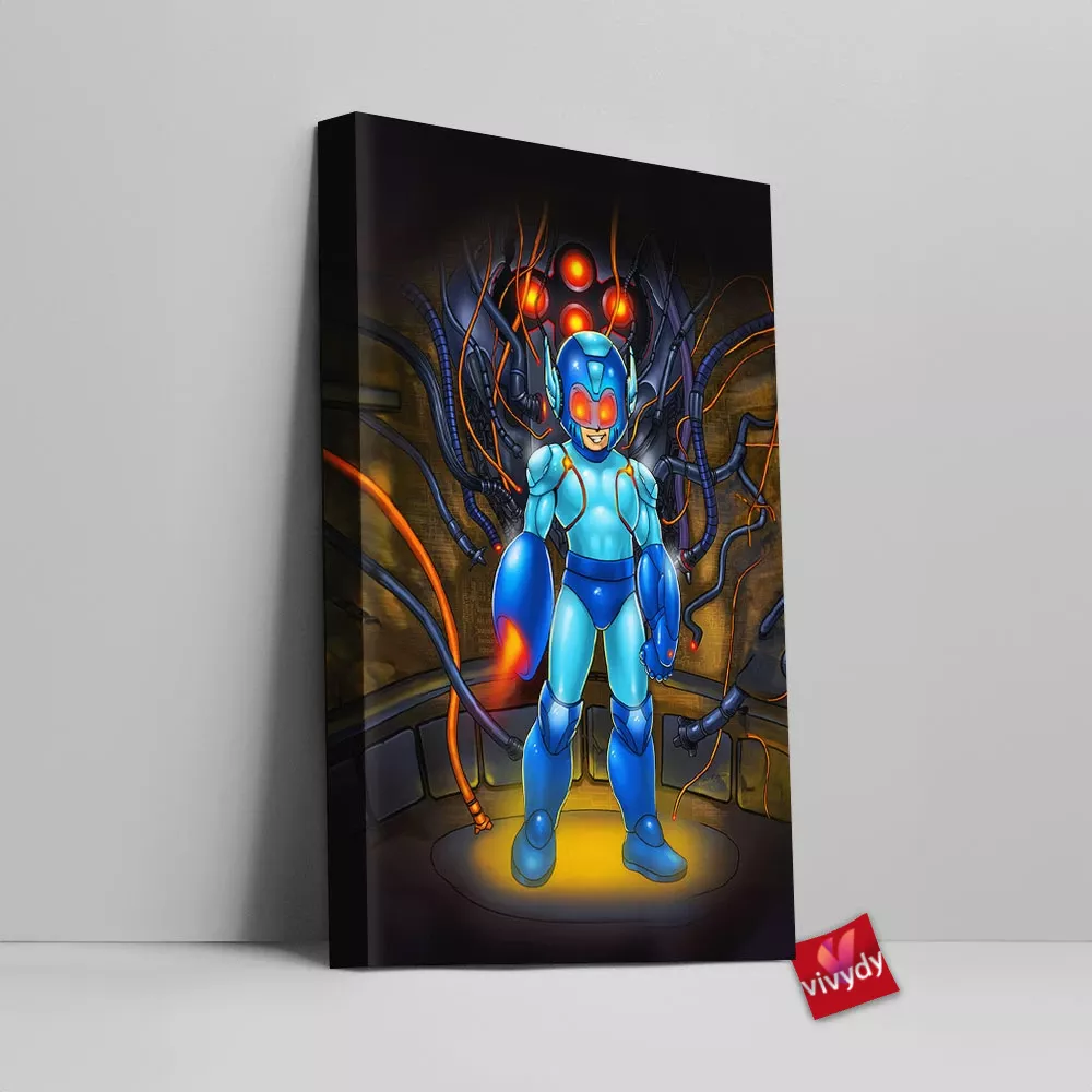 Megaman Canvas Wall Art