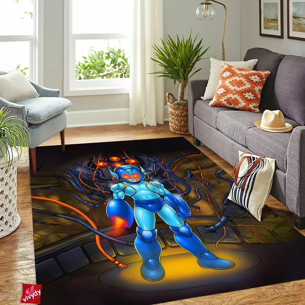 Megaman Rectangle Rug