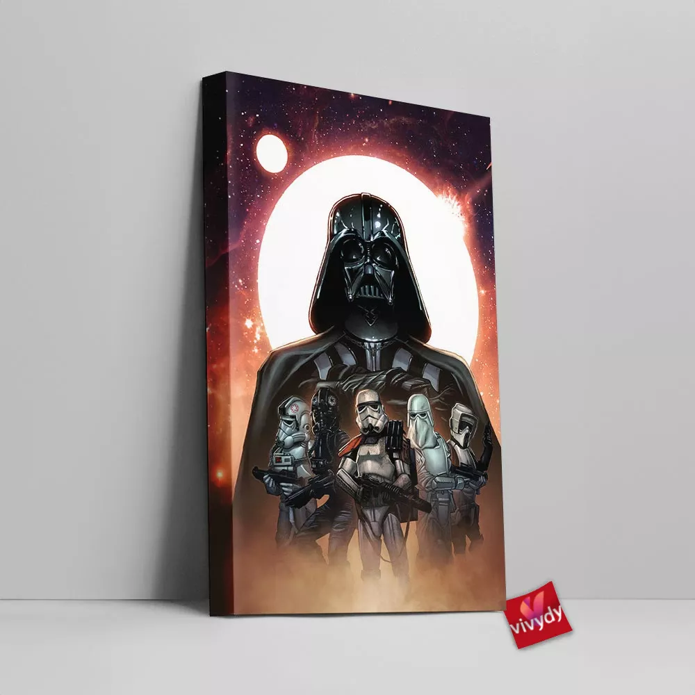 Lord Vader Canvas Wall Art