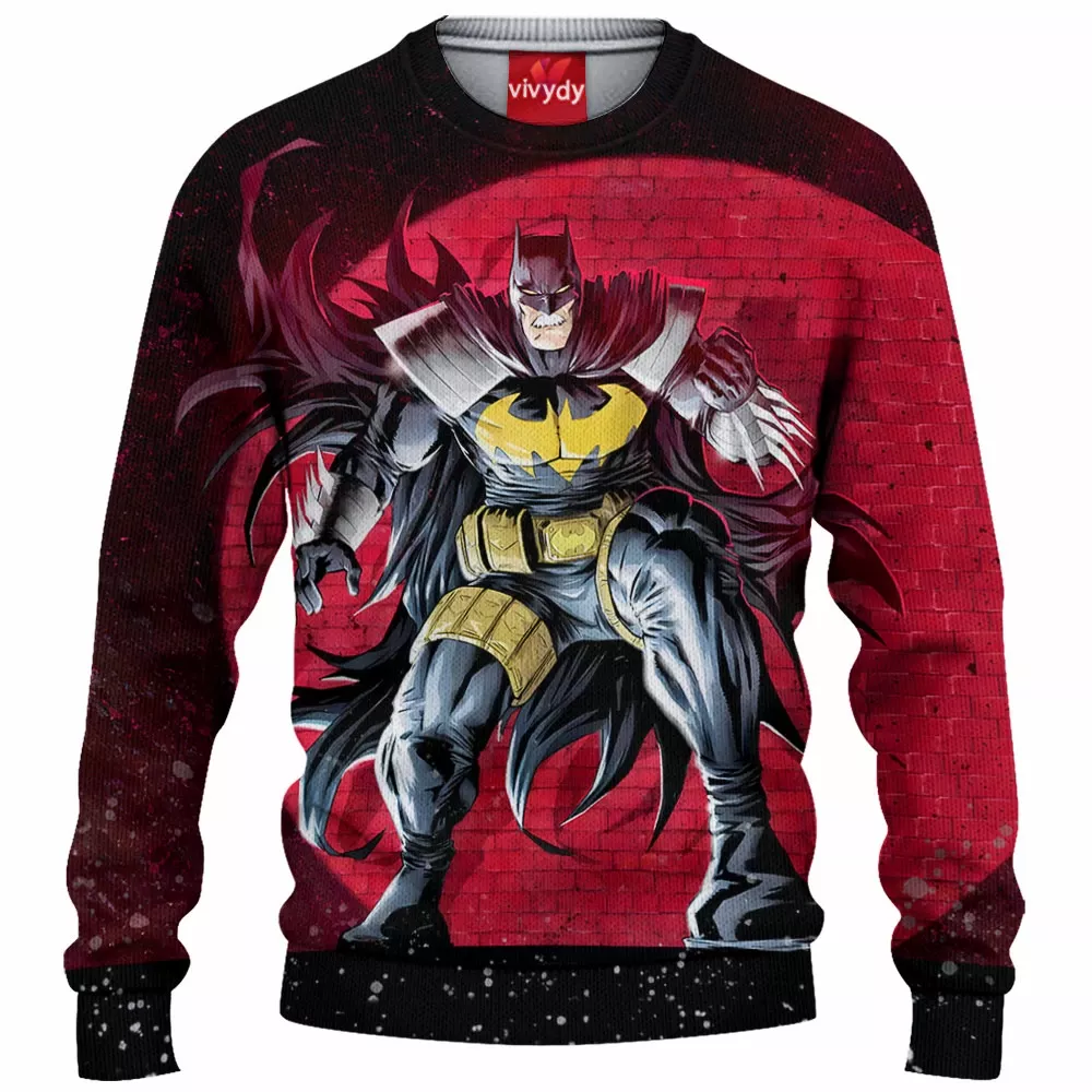 Batman Knitted Sweater