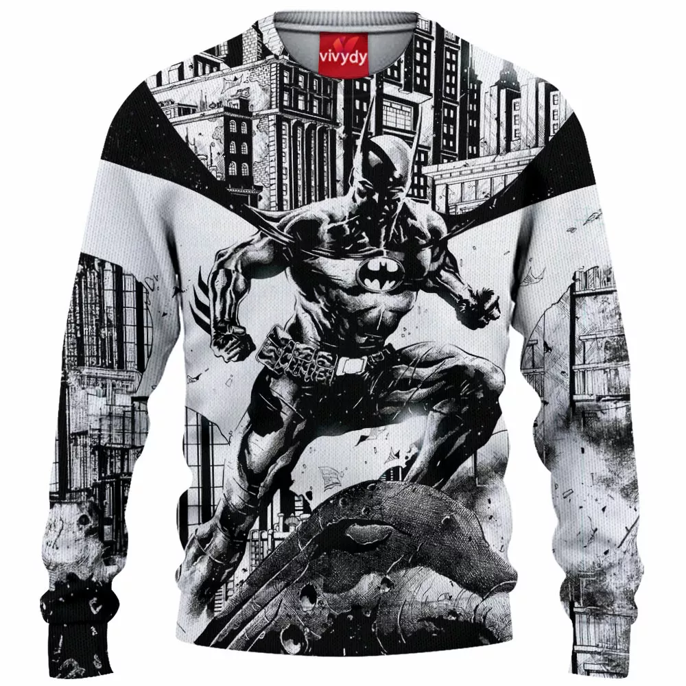 Batman Knitted Sweater