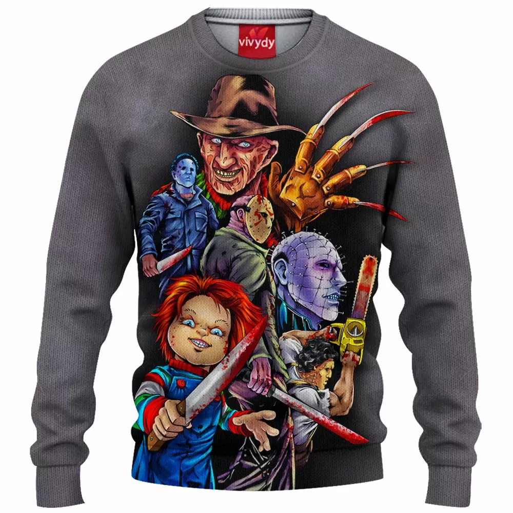 The Kings Of Horror Knitted Sweater