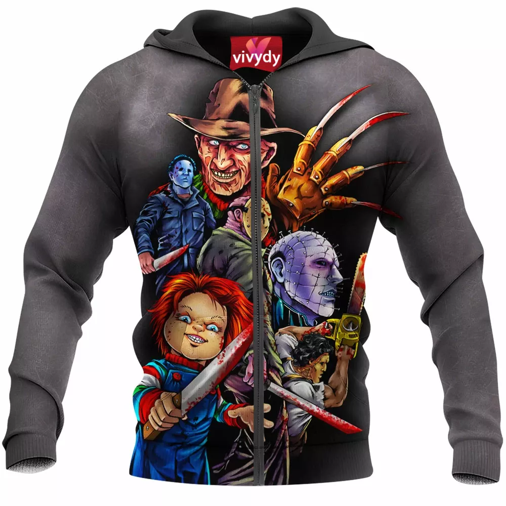 The Kings Of Horror Zip Hoodie