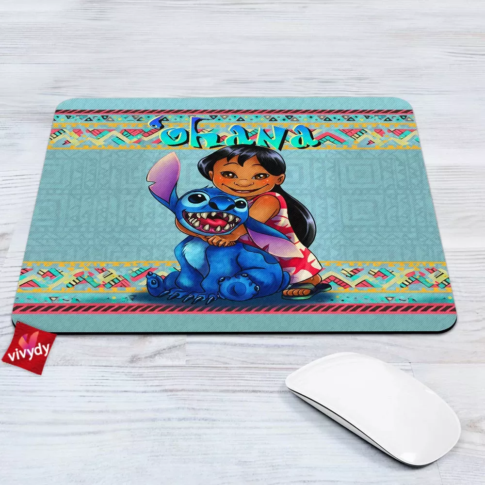 Lilo And Stitch Mouse Pad