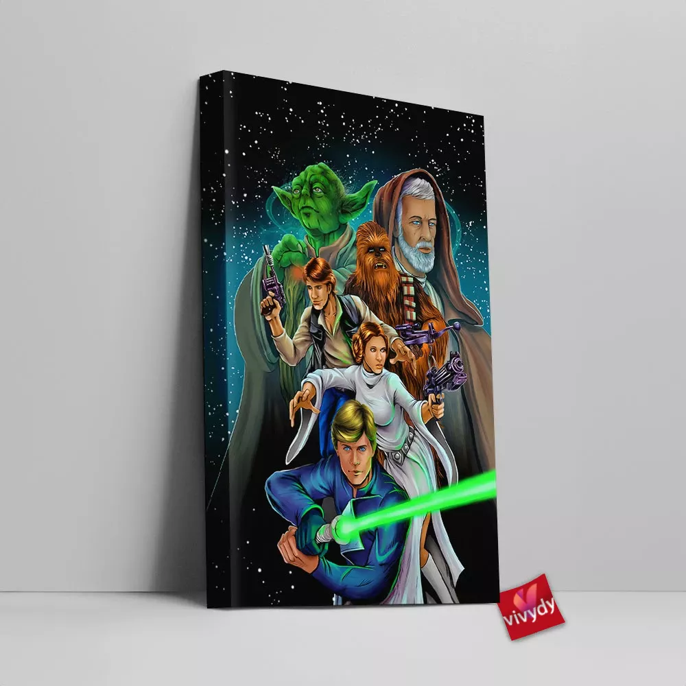 Heroes Of The Rebellion Canvas Wall Art