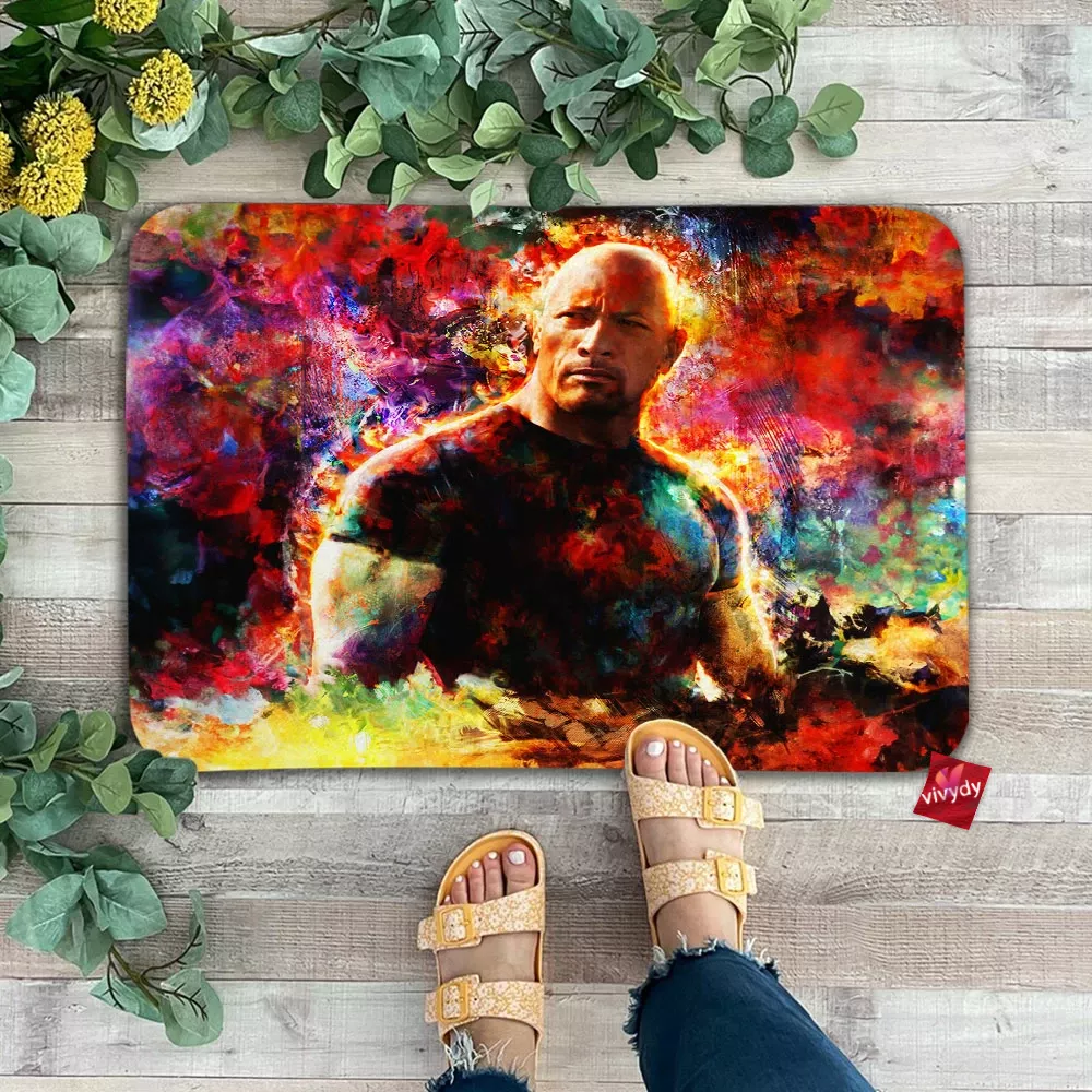 Dwayne Johnson Doormat