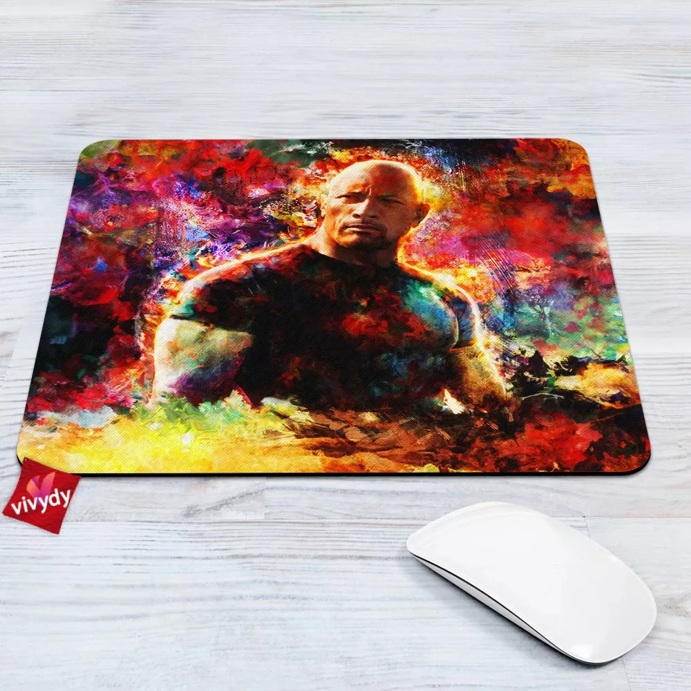 Dwayne Johnson Mouse Pad