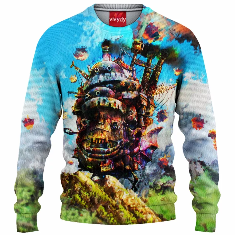 Howls Moving Castle Knitted Sweater