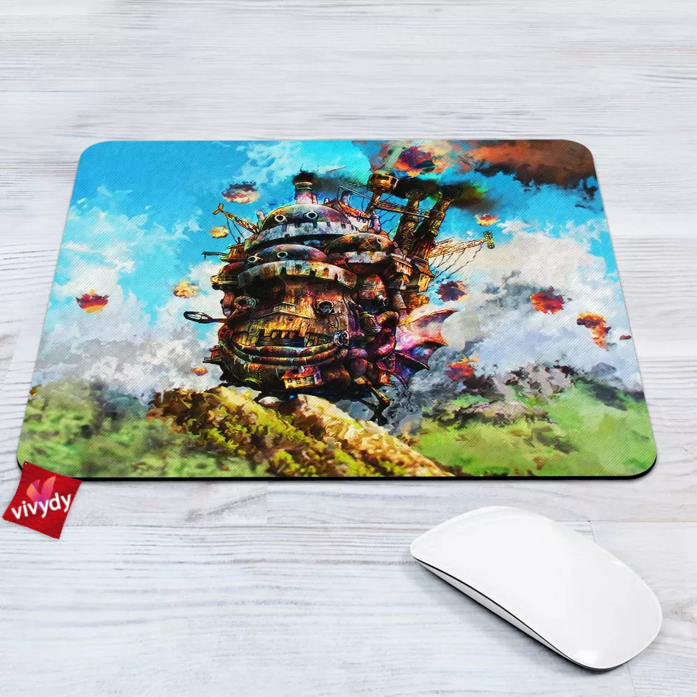 Howls Moving Castle Mouse Pad