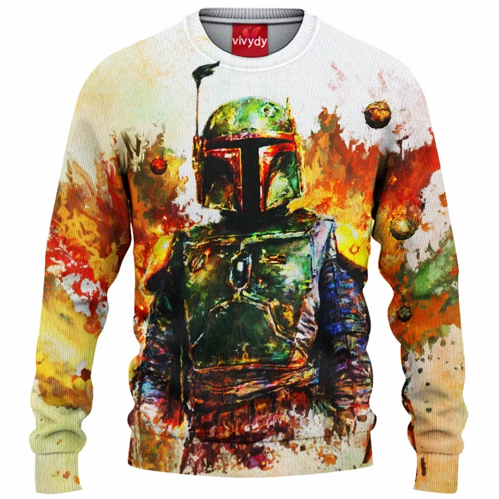 Boba Fett Knitted Sweater