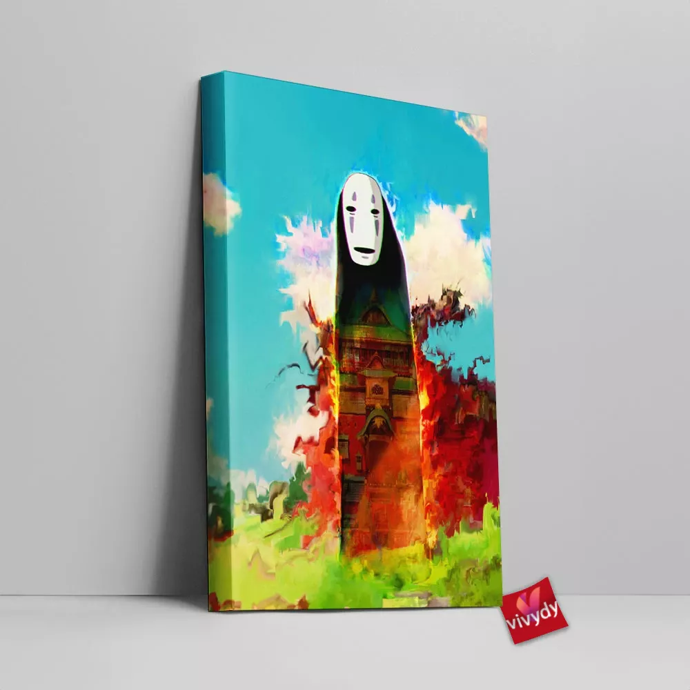 No Face Canvas Wall Art