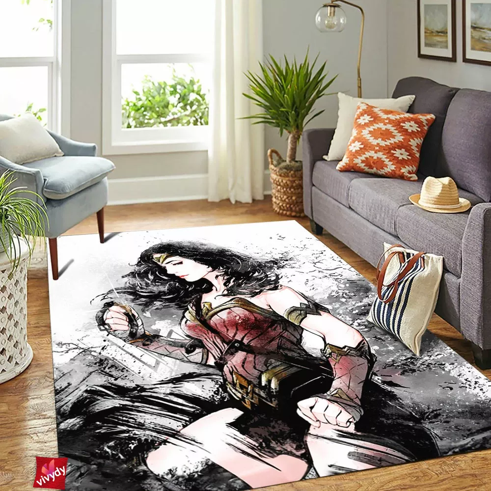 Wonder Woman Rectangle Rug