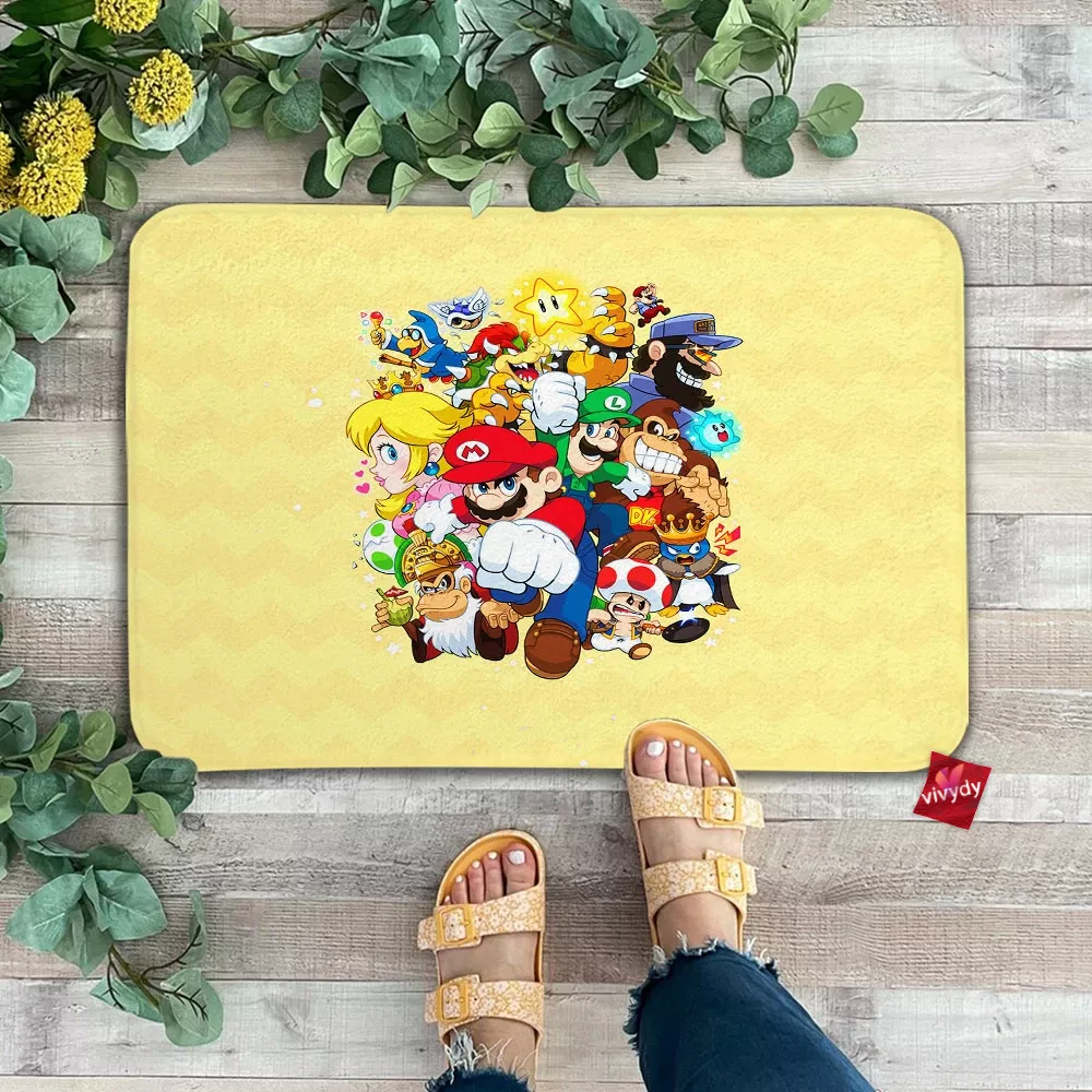 Super Mario Bros Doormat