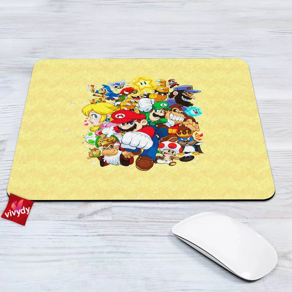 Super Mario Bros Mouse Pad