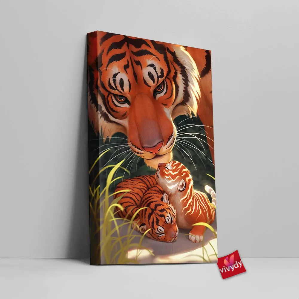 Tiger Canvas Wall Art