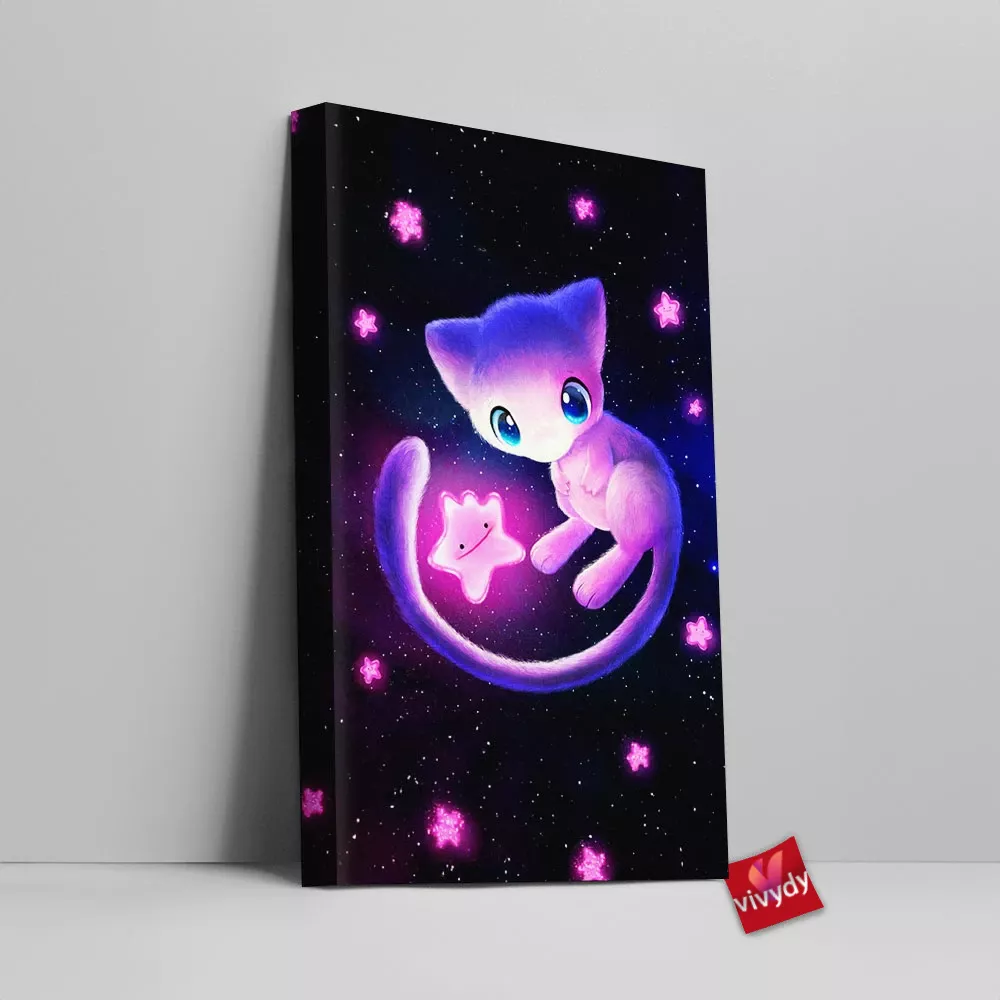 Mew Canvas Wall Art