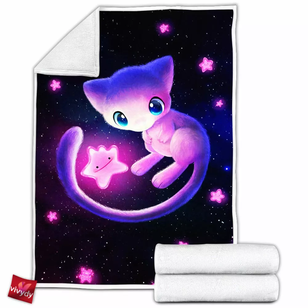 Mew Fleece Blanket