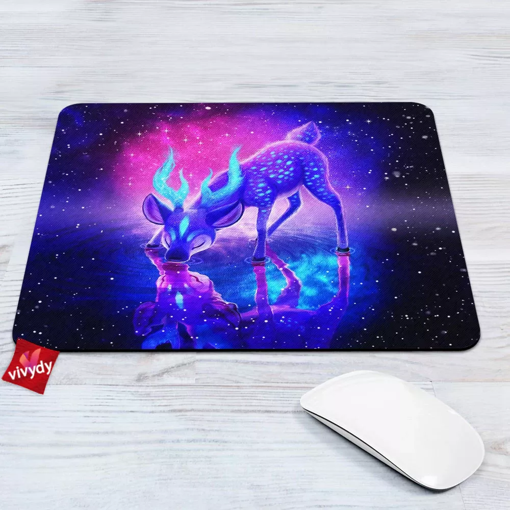 Aurora Deer Mouse Pad