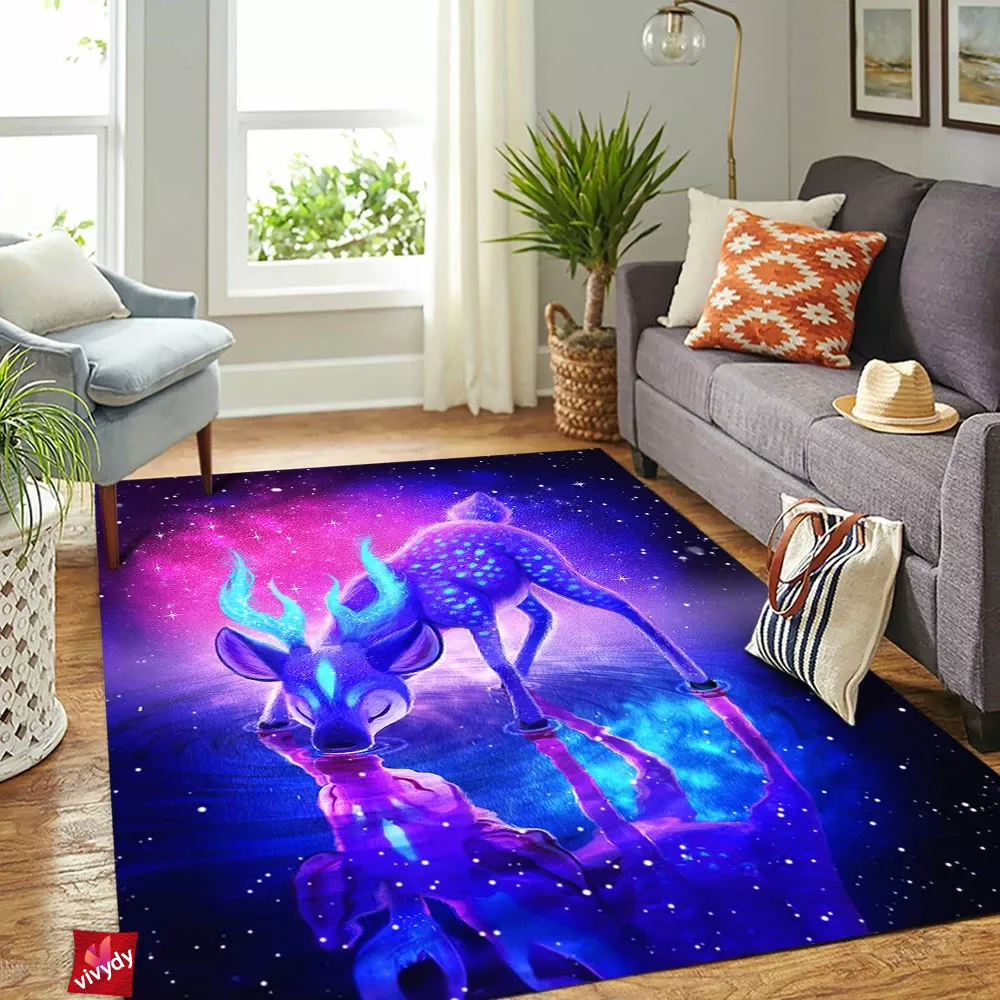 Aurora Deer Rectangle Rug