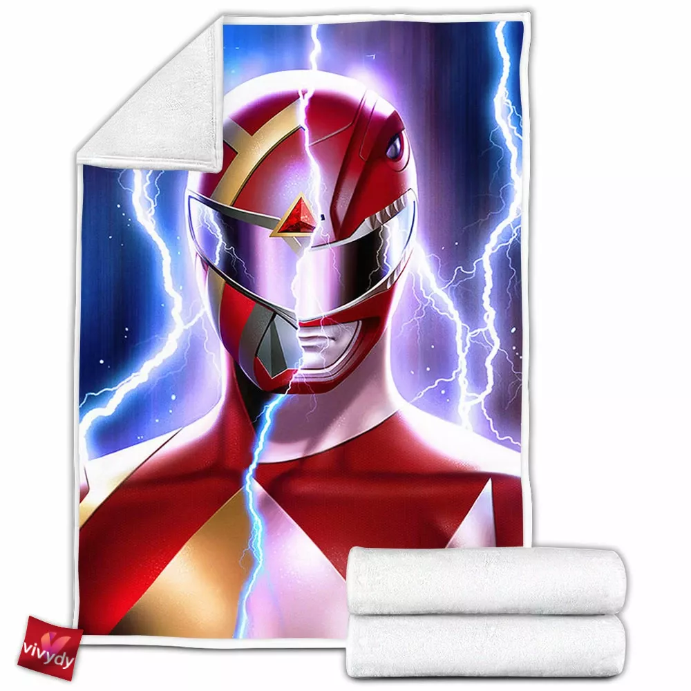 Mighty Morphin Power Rangers Fleece Blanket