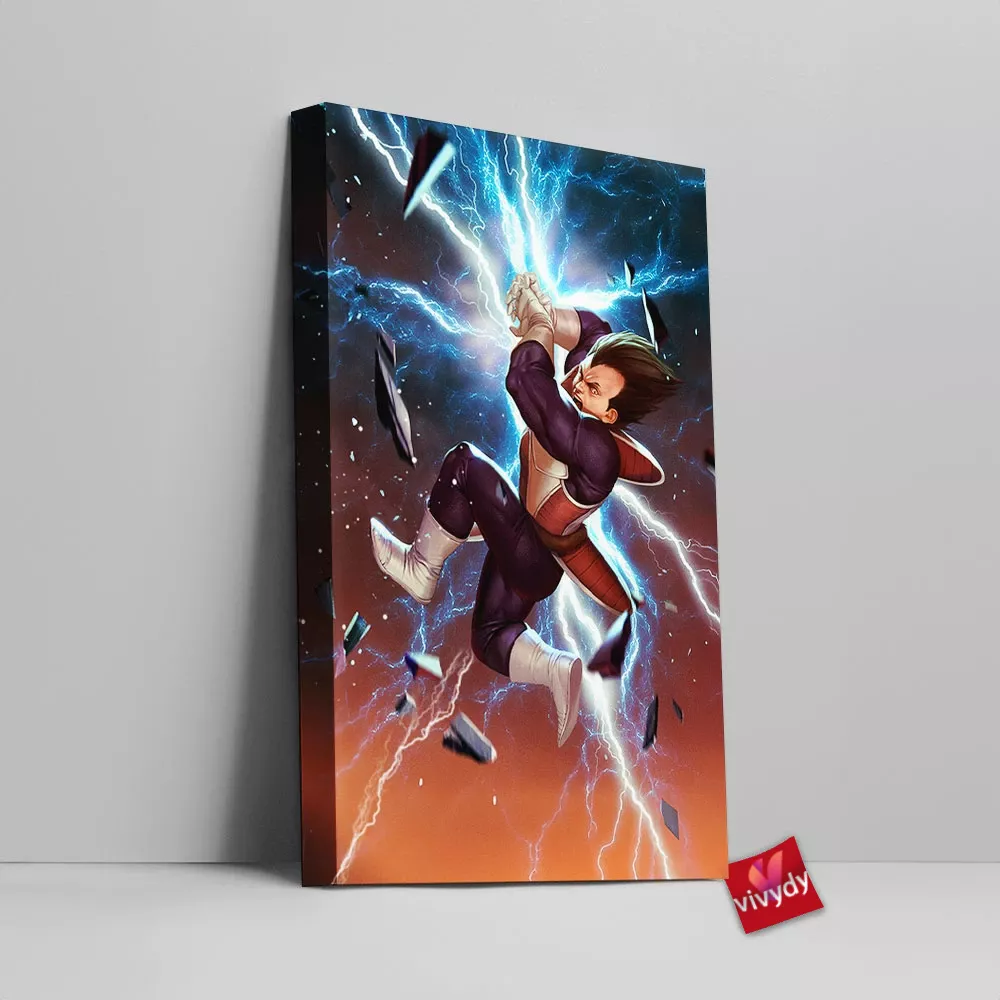 Vegeta Garlic Cannon Canvas Wall Art