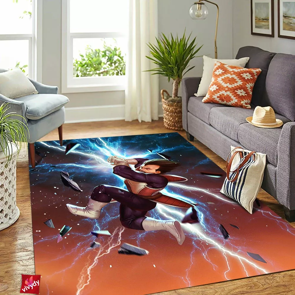 Vegeta Garlic Cannon Rectangle Rug