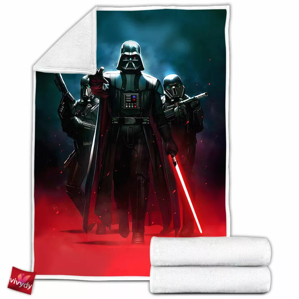 Darth Vader Fleece Blanket