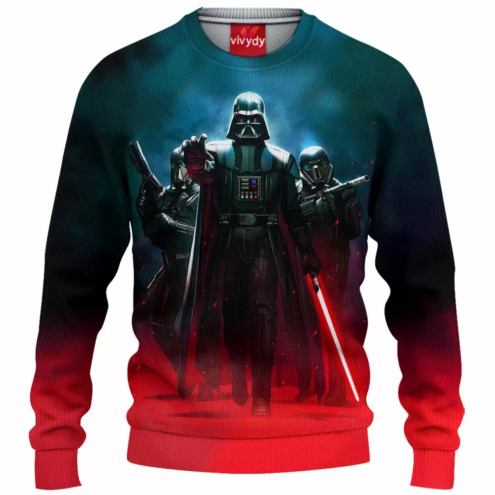 Darth Vader Knitted Sweater