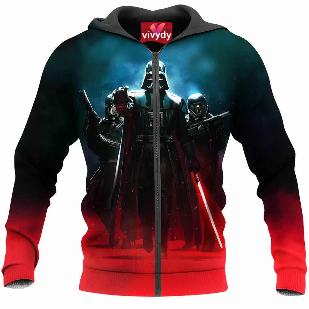 Darth Vader Zip Hoodie