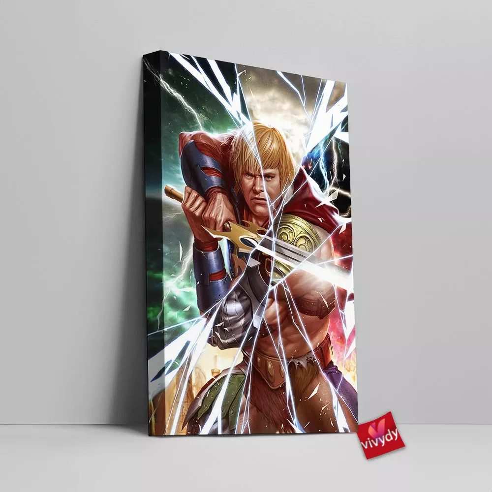 He Man And The Masters Of The Multiverse Canvas Wall Art