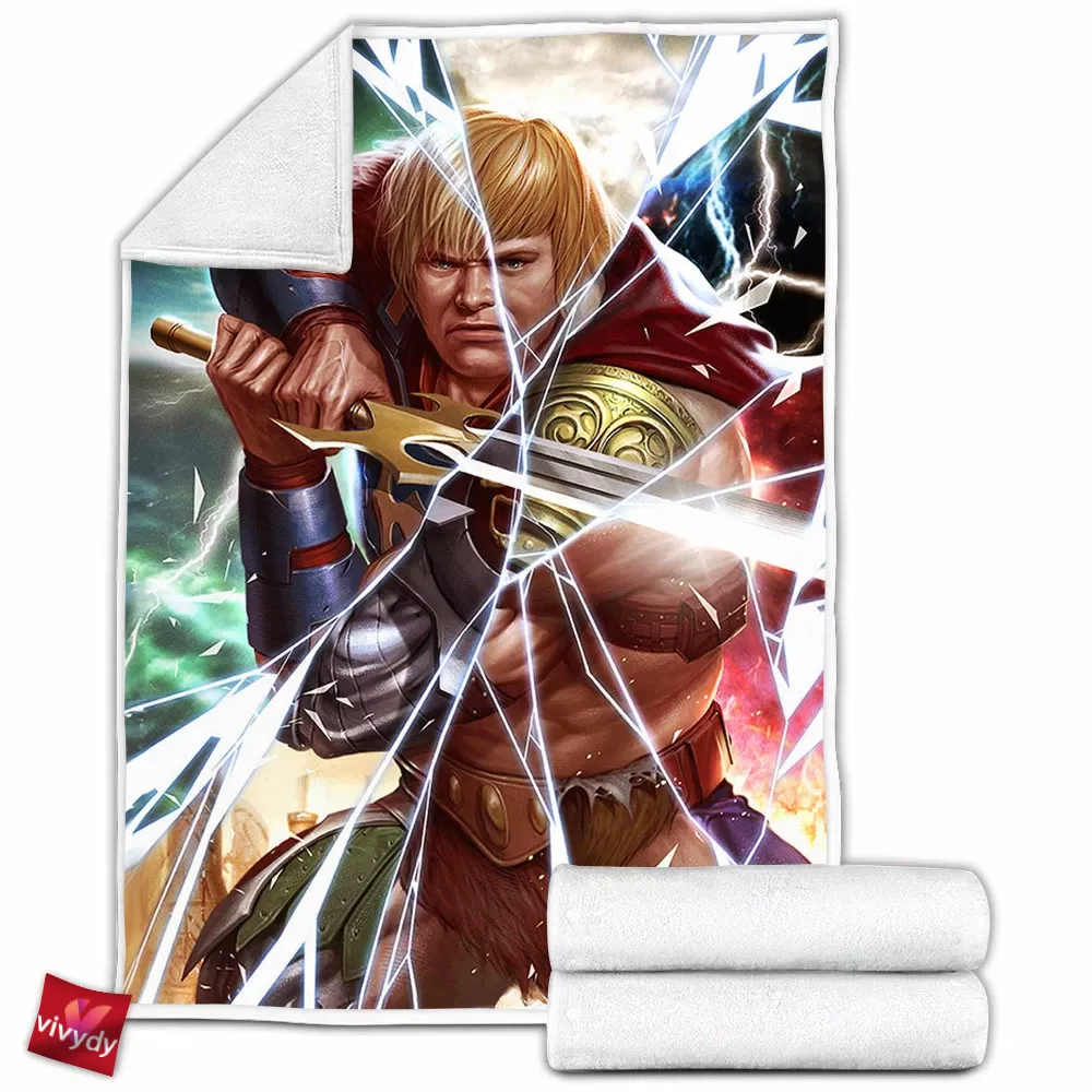 He Man And The Masters Of The Multiverse Fleece Blanket