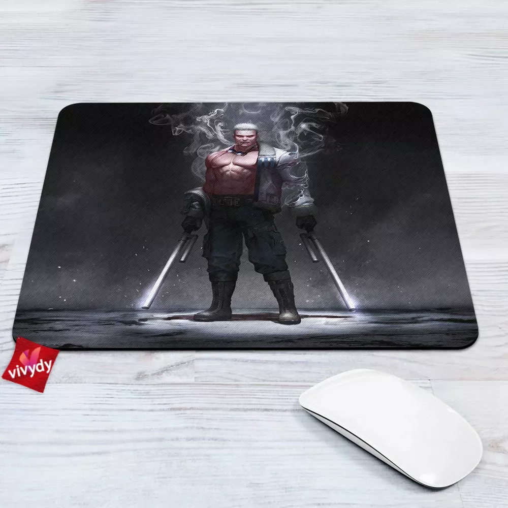 One Piece Smoker Mouse Pad