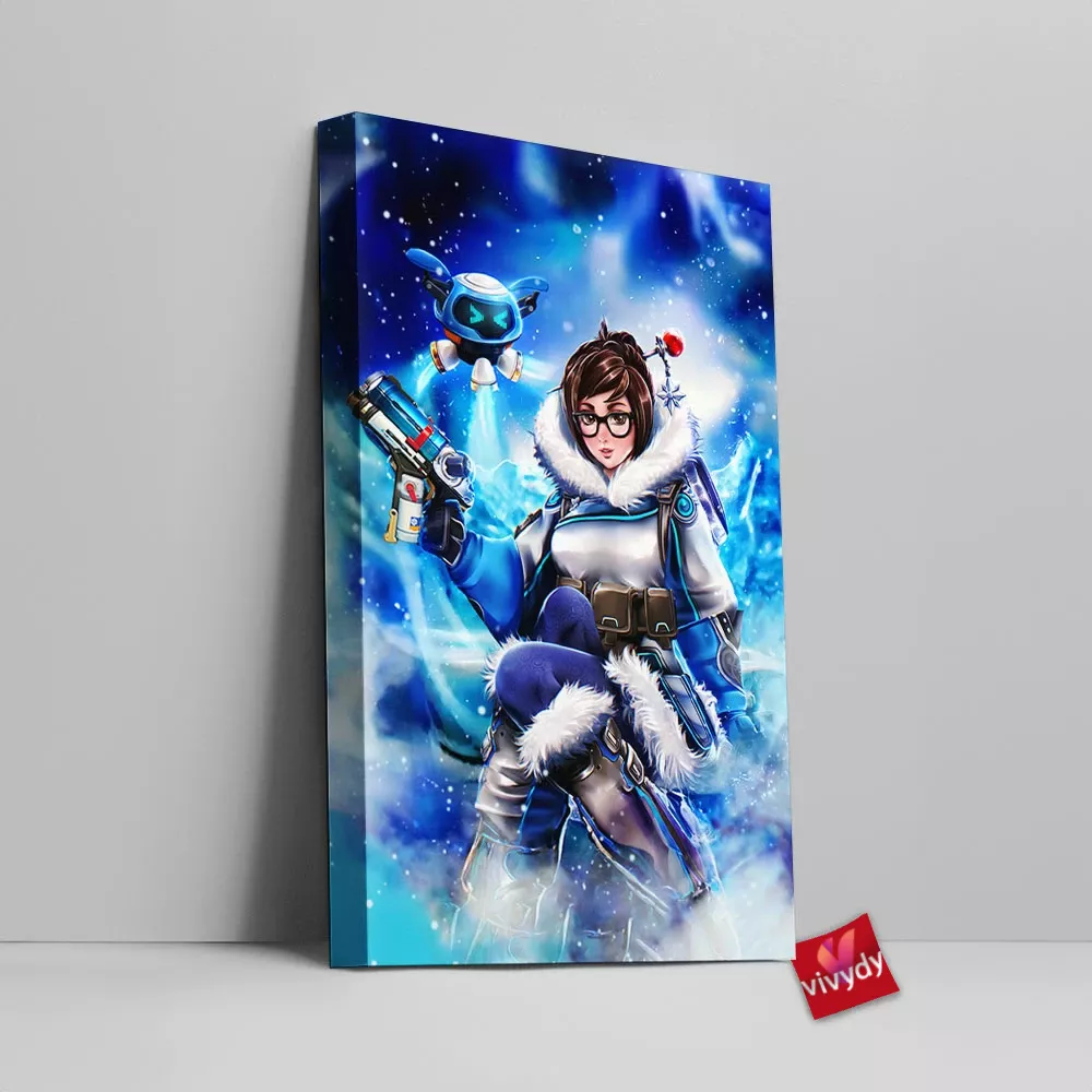 Mei Overwatch Canvas Wall Art