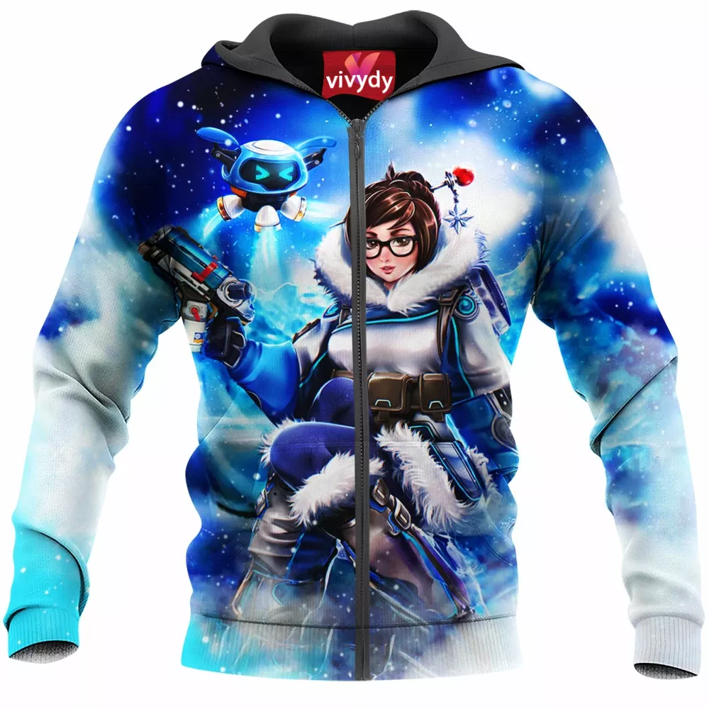 Mei Overwatch Zip Hoodie