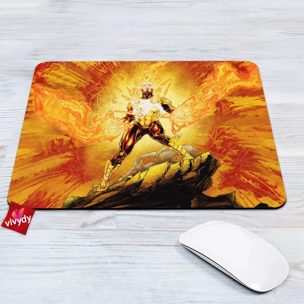 Firestorm Comic Mouse Pad