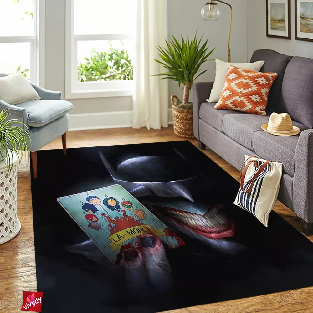 Batman Who Laughs Rectangle Rug