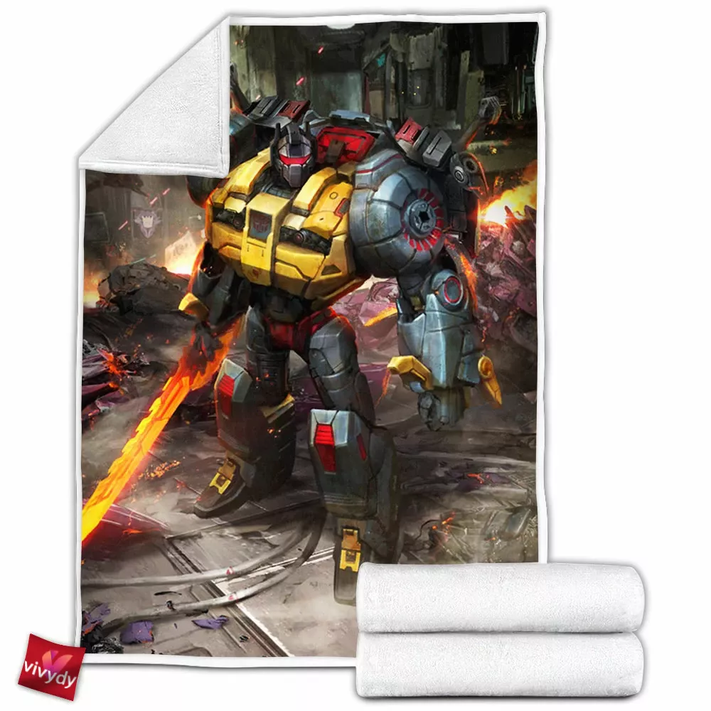 Grimlock Fleece Blanket