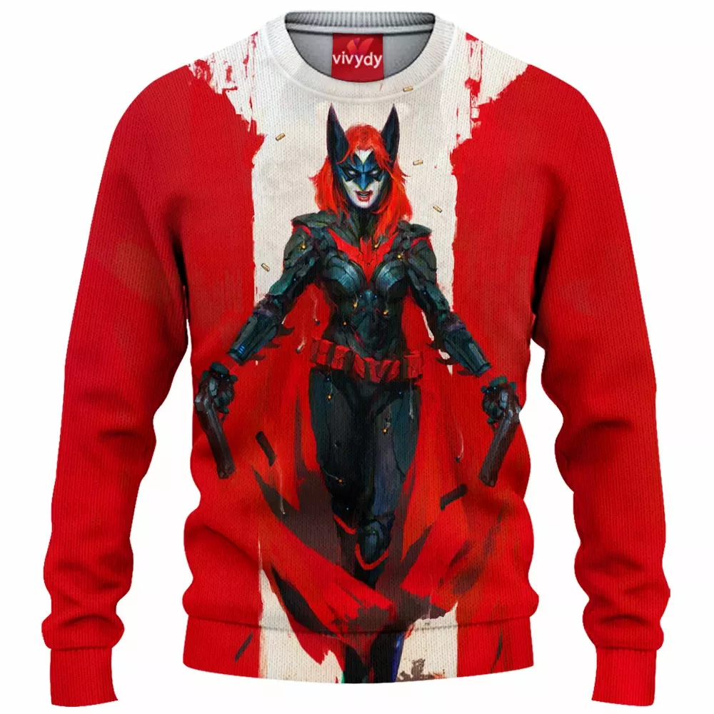 Batwoman Knitted Sweater