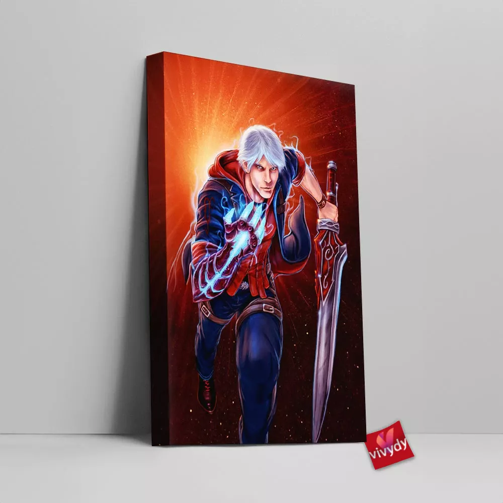 Nero Devil May Cry 4 Canvas Wall Art