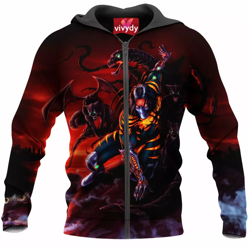 The Darkness Comic Zip Hoodie