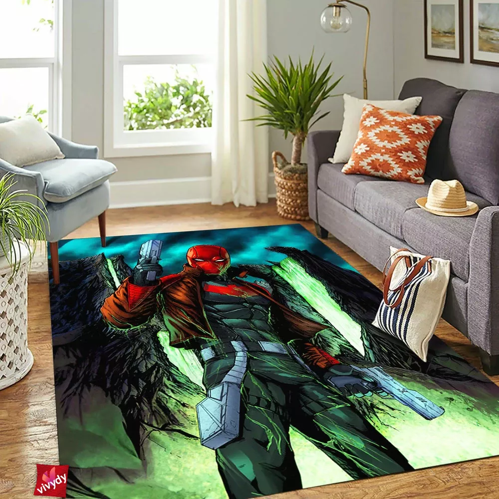 Red Hood Rectangle Rug