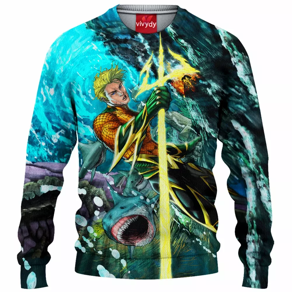 Aquaman Knitted Sweater