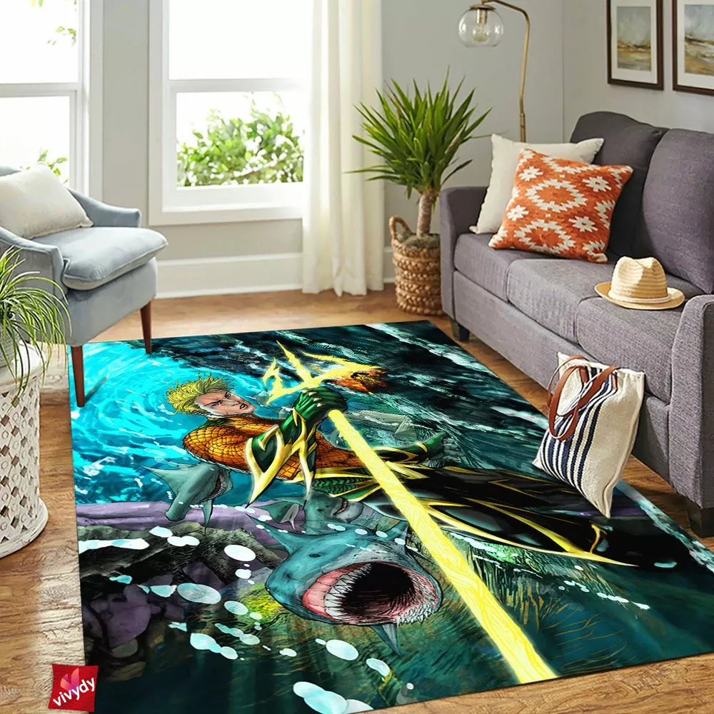 Aquaman Rectangle Rug