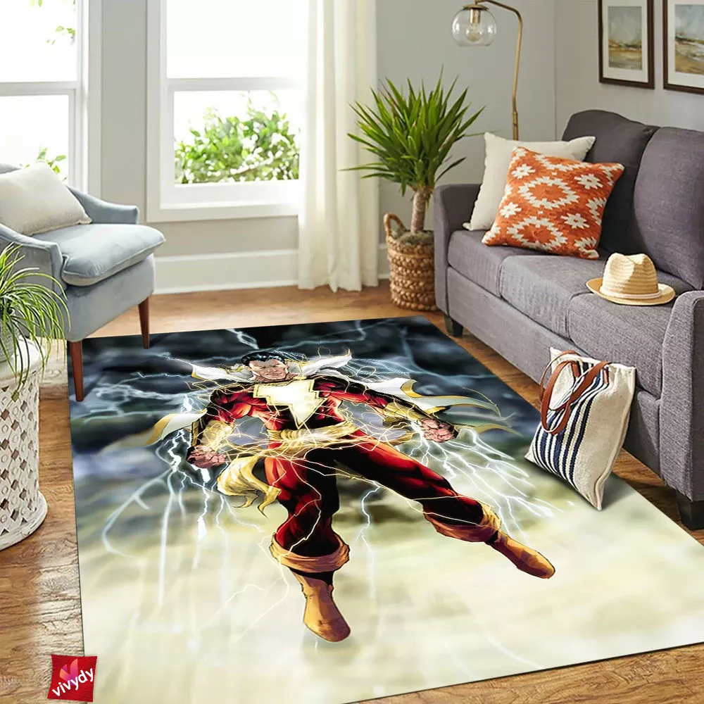 Shazam Rectangle Rug