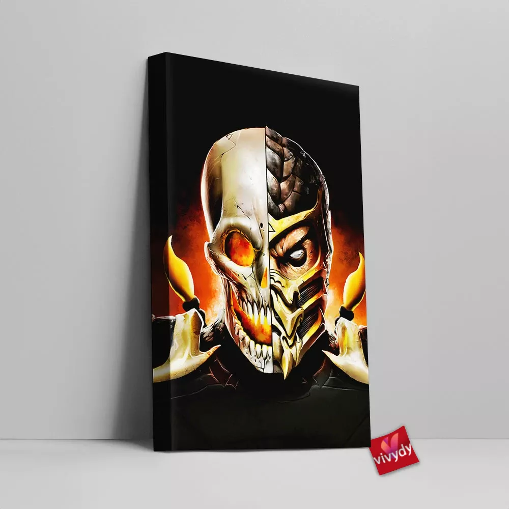 Scorpion Canvas Wall Art