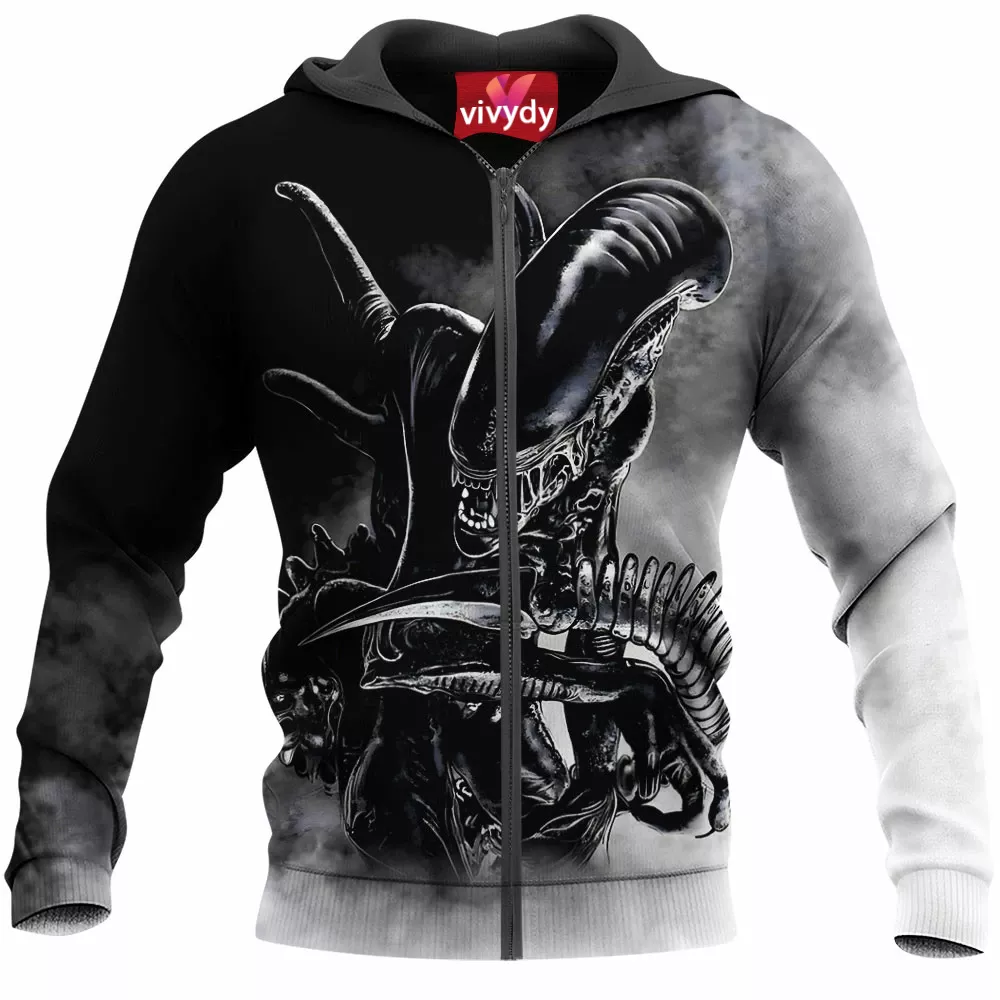 Xenomorph Zip Hoodie