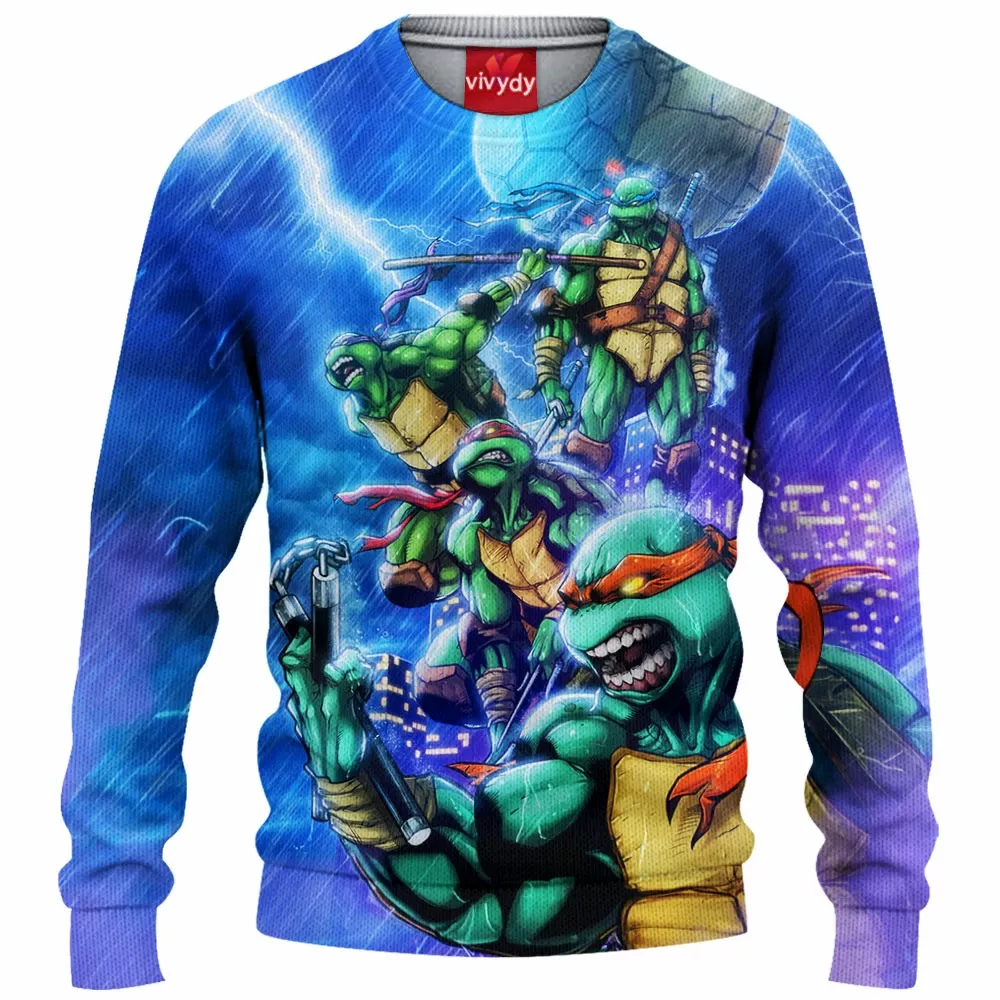 Tnmt Turtle Power Knitted Sweater