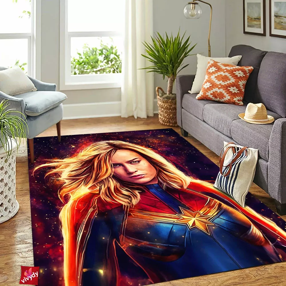 Captain Comic Rectangle Rug