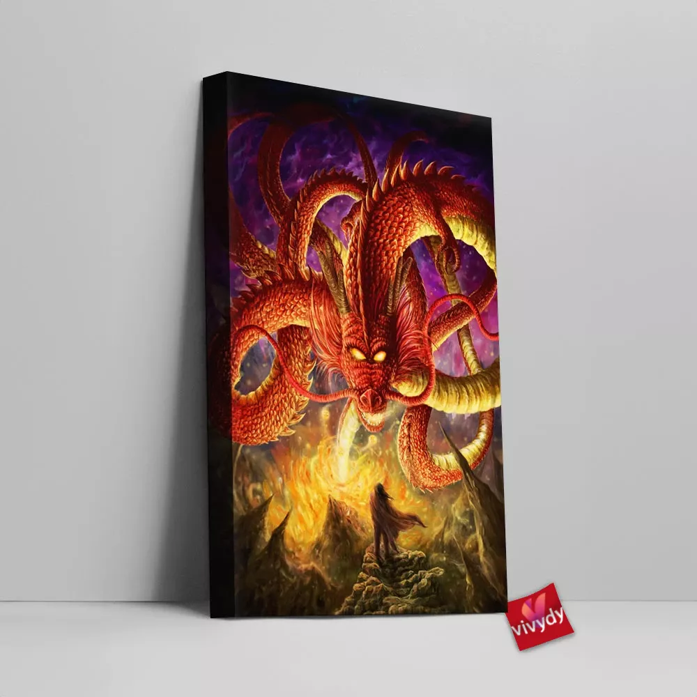 Shenron Dragon Ball Z Canvas Wall Art